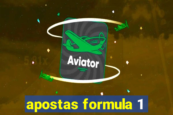 apostas formula 1