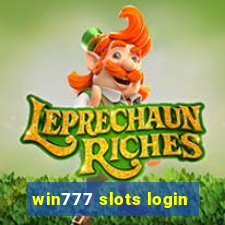 win777 slots login