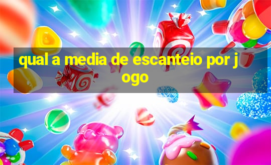 qual a media de escanteio por jogo