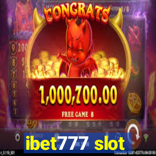 ibet777 slot