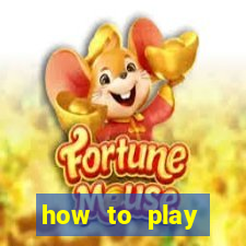 how to play blackjack game