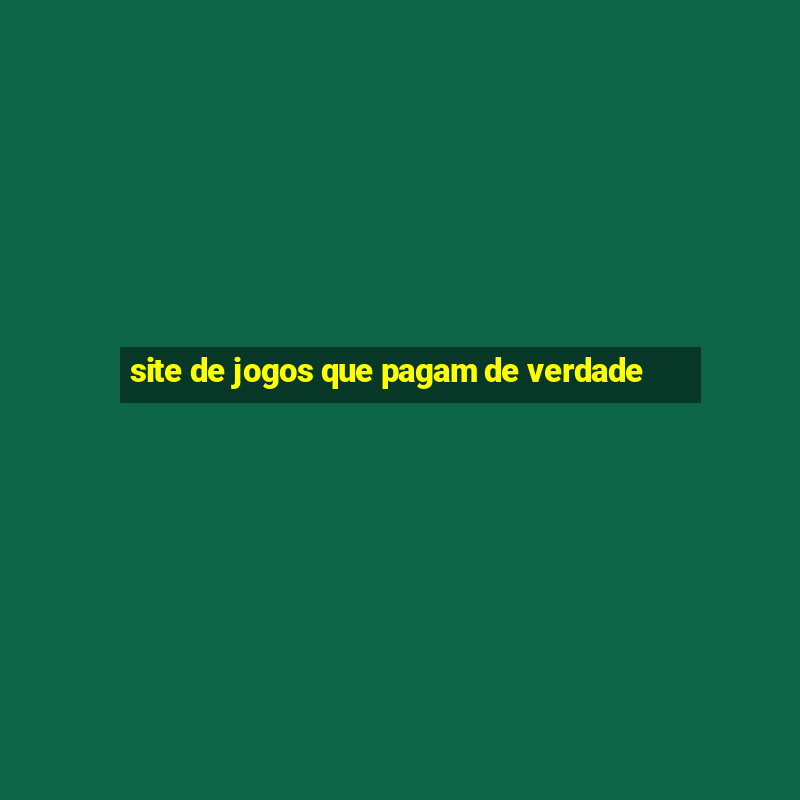 site de jogos que pagam de verdade