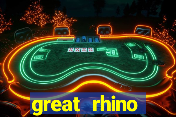 great rhino megaways slot