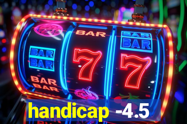 handicap -4.5