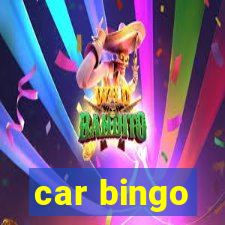 car bingo