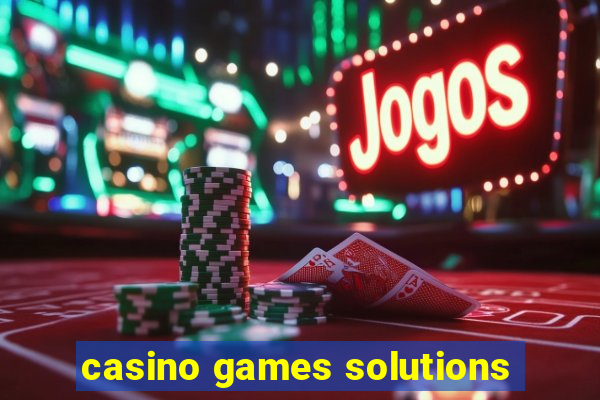 casino games solutions