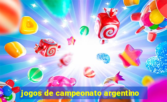 jogos de campeonato argentino