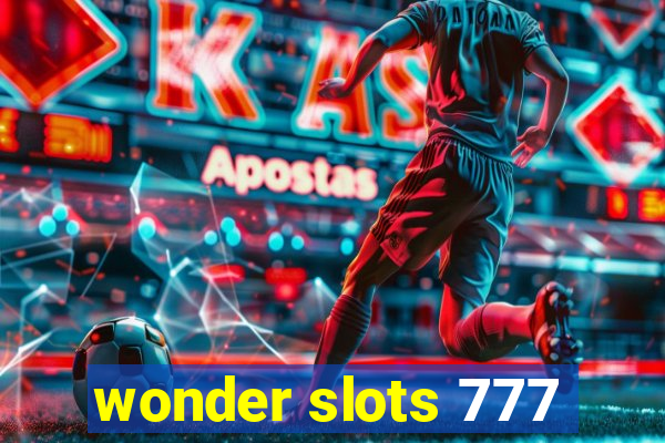 wonder slots 777