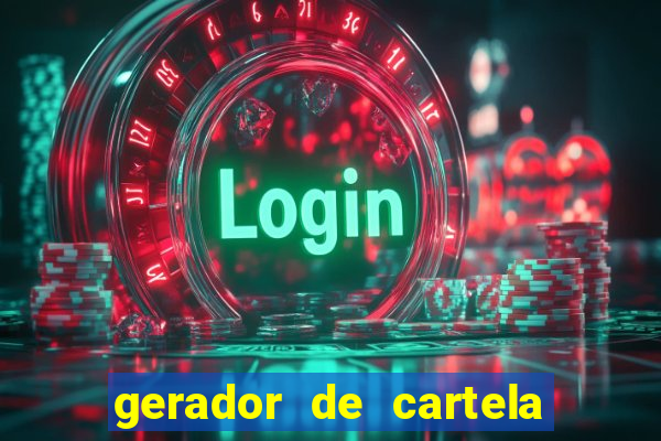 gerador de cartela de bingo para chá de bebê