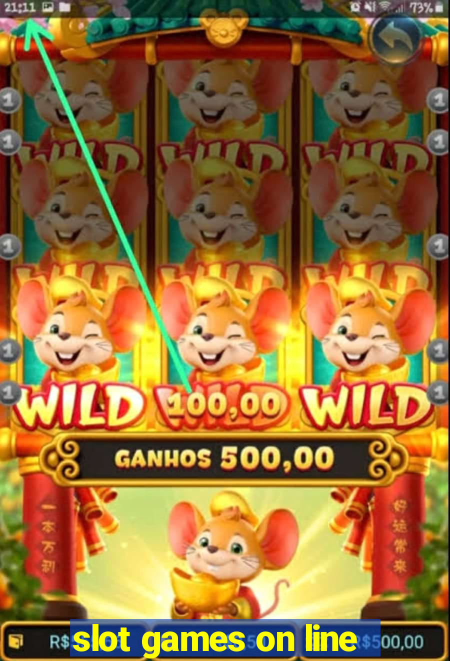 slot games on line