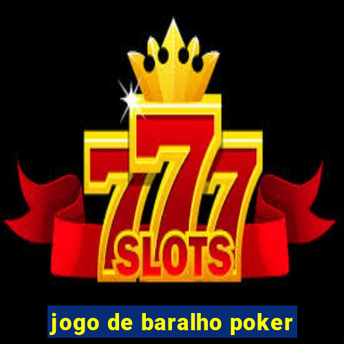 jogo de baralho poker