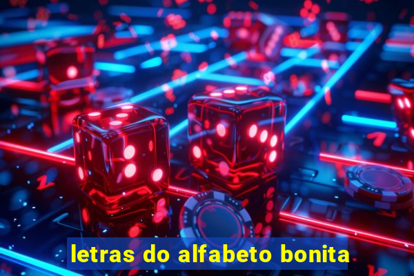 letras do alfabeto bonita