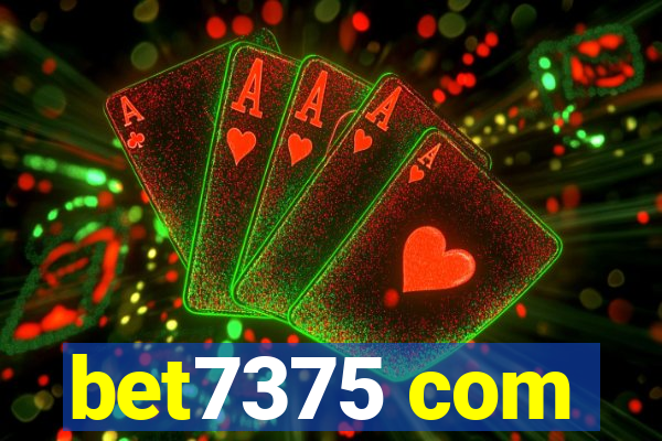 bet7375 com