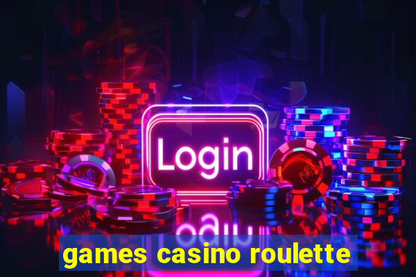 games casino roulette