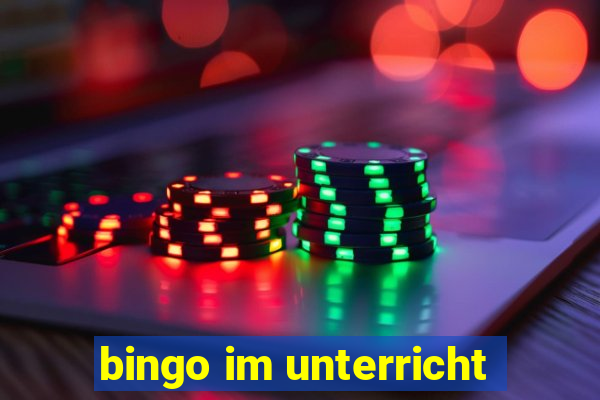 bingo im unterricht