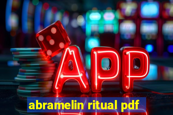 abramelin ritual pdf