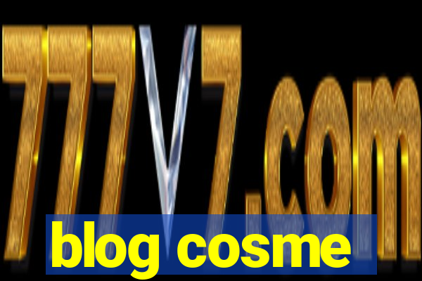 blog cosme