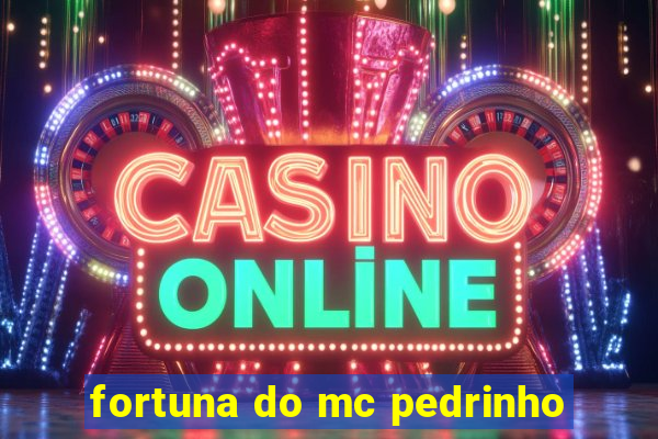 fortuna do mc pedrinho