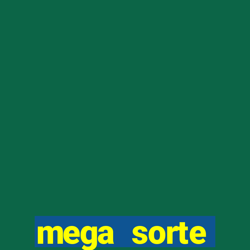 mega sorte resultado de hoje