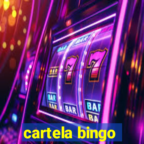 cartela bingo