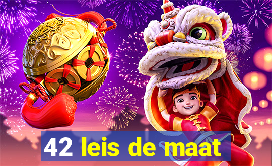 42 leis de maat