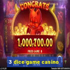 3 dice game casino