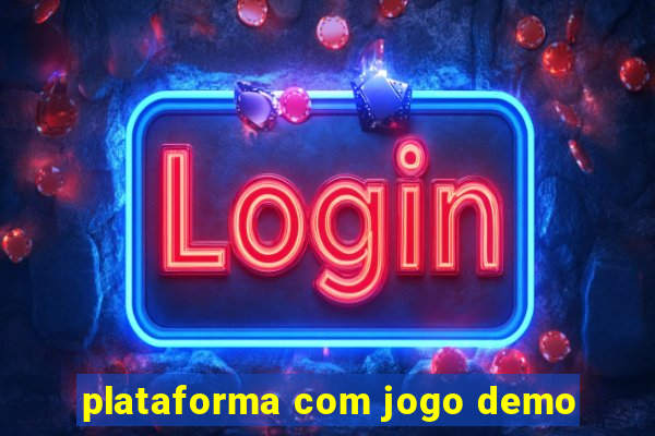 plataforma com jogo demo