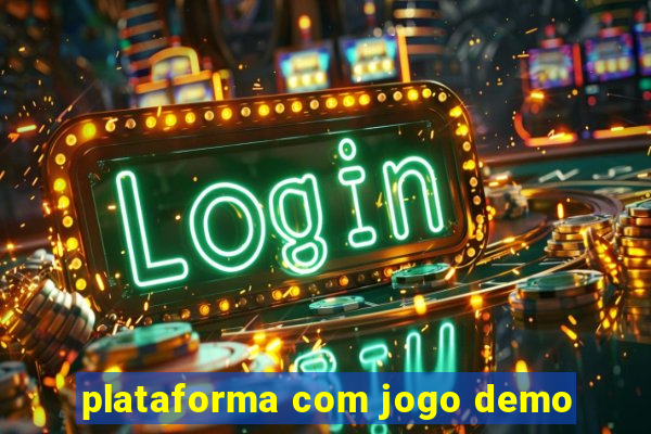 plataforma com jogo demo