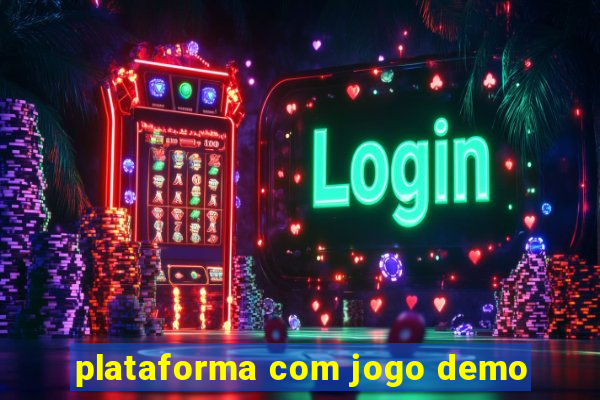 plataforma com jogo demo