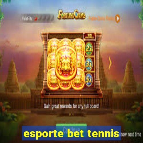 esporte bet tennis