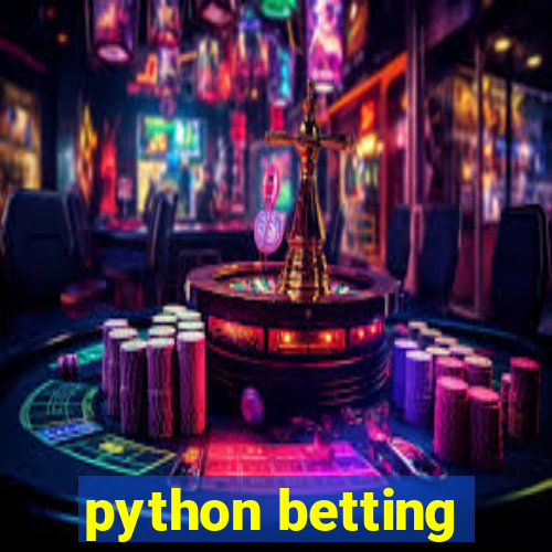 python betting