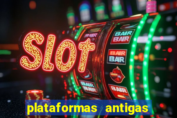 plataformas antigas de jogos