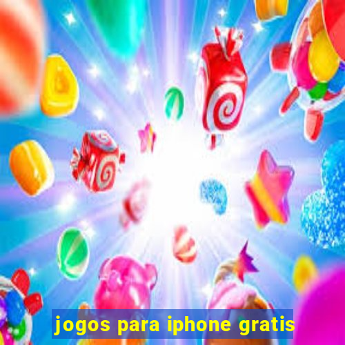 jogos para iphone gratis