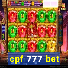 cpf 777 bet