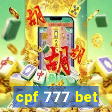 cpf 777 bet