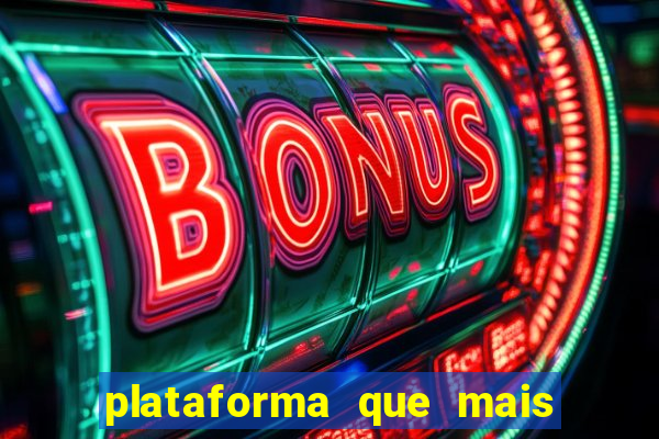 plataforma que mais paga fortune tiger