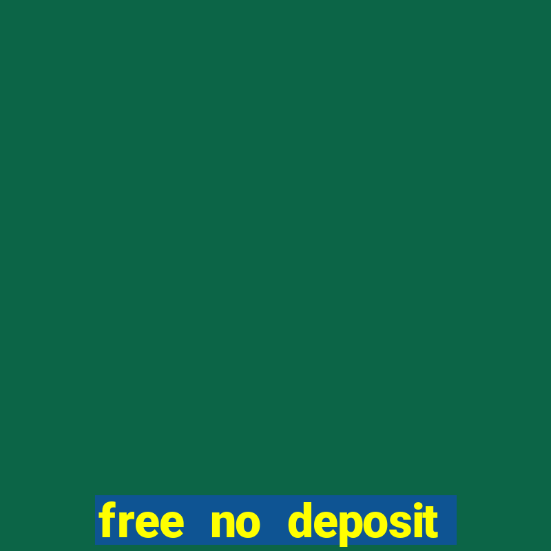 free no deposit bonus bingo