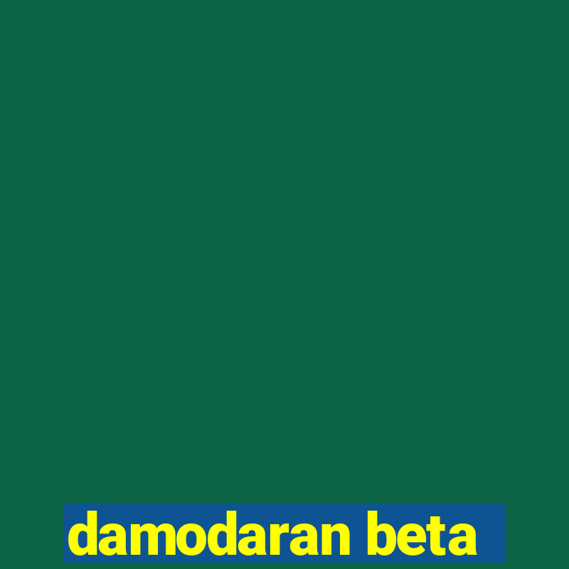 damodaran beta