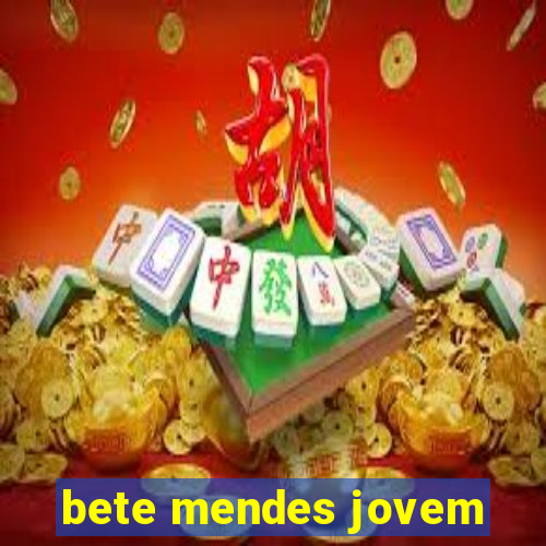 bete mendes jovem