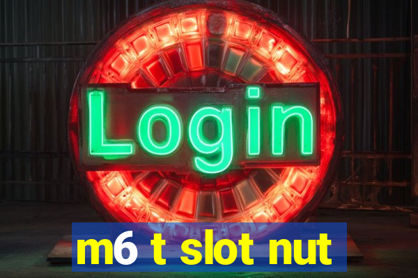 m6 t slot nut