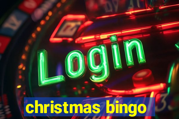 christmas bingo