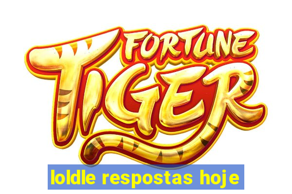 loldle respostas hoje