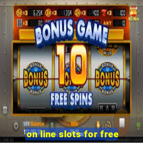 on line slots for free