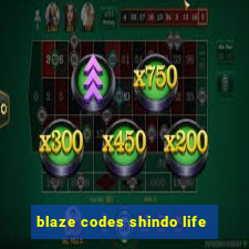 blaze codes shindo life