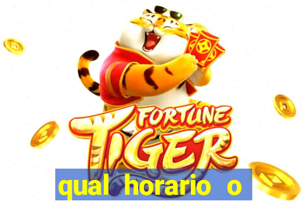 qual horario o fortune tiger paga mais