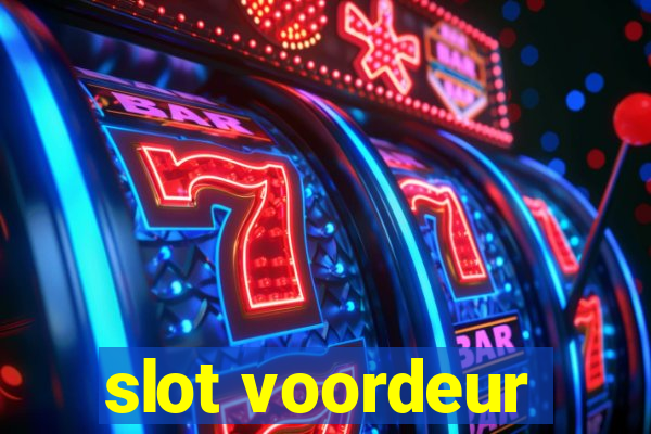 slot voordeur