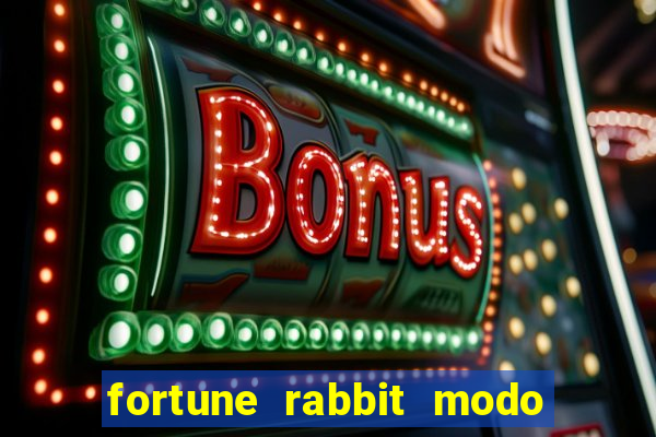 fortune rabbit modo demo Informational