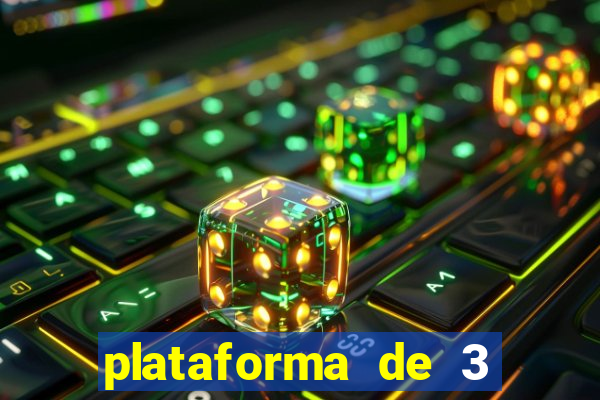 plataforma de 3 reais cassino