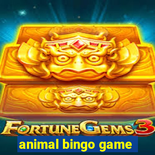 animal bingo game