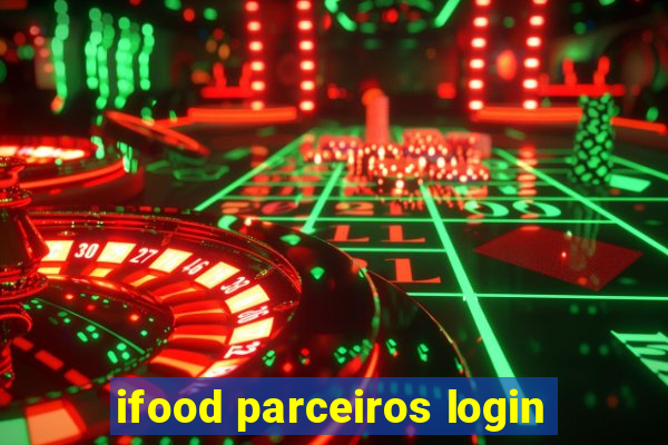 ifood parceiros login